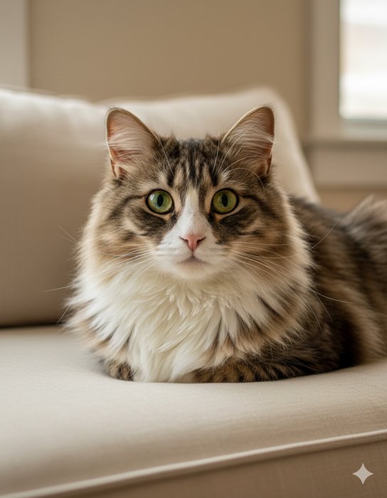 Очаровательная кошка