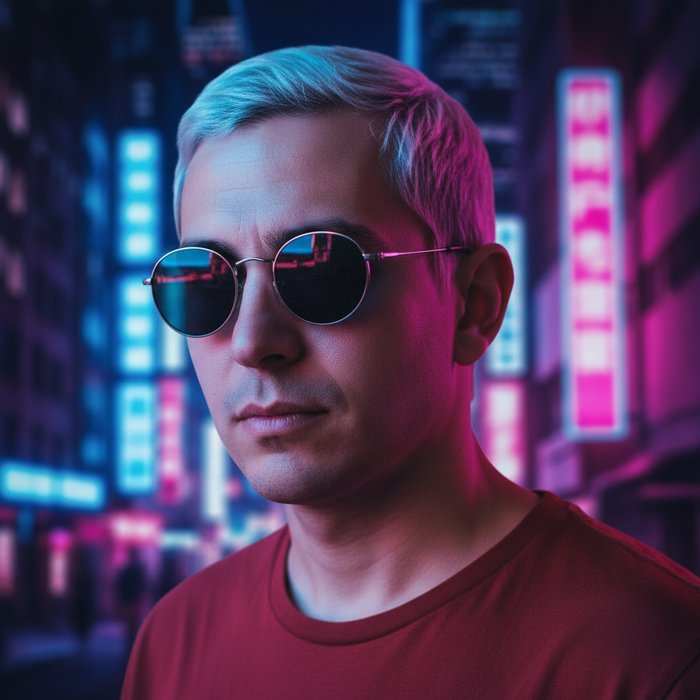 Киберпанк‑промпт